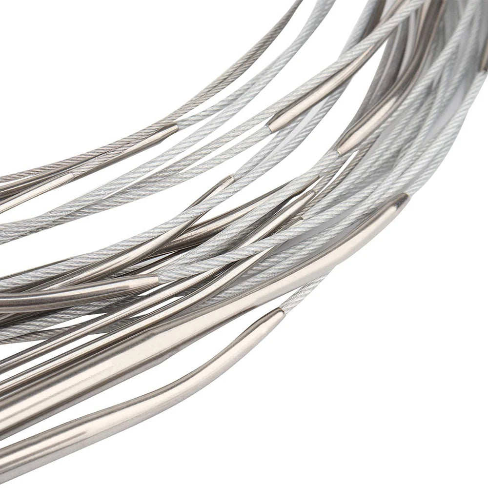 11PCS Circular Knitting Needles 80cm Stainless Steel Circular Needles