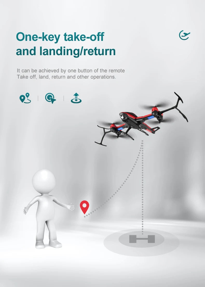 4DRC V10 Mini Drone 4k Professional HD Camera
