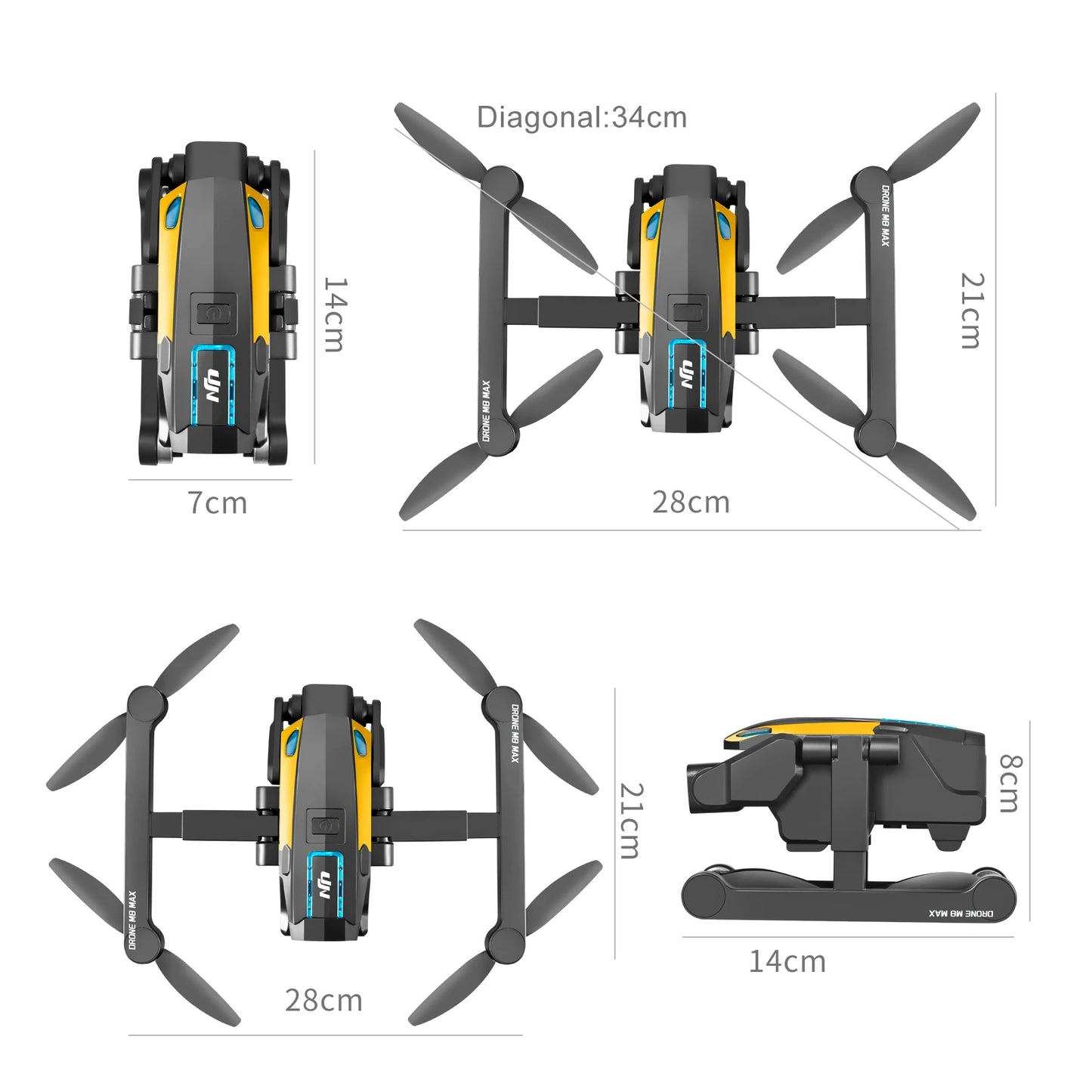 RC Drone Foldable Helicopter WIFI