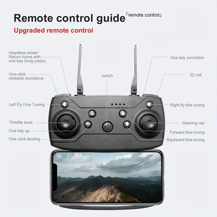 Pro Drone four-axis remote control handle four-axis aircraft photography