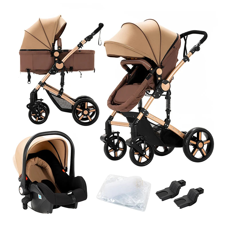 Lightweight Baby Stroller 2 in 1 Stroller And Car Seat