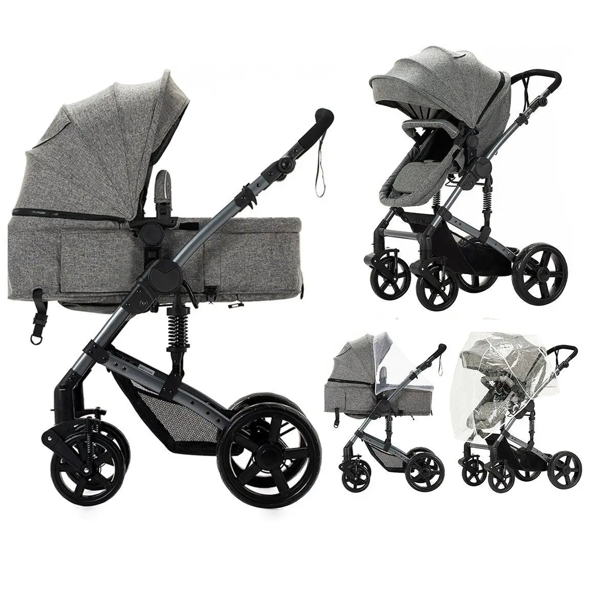 Lightweight Baby Stroller 2 in 1 Stroller And Car Seat