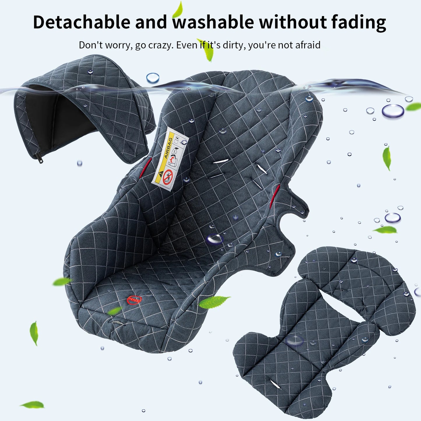 Luxury 3 in 1Baby Stroller