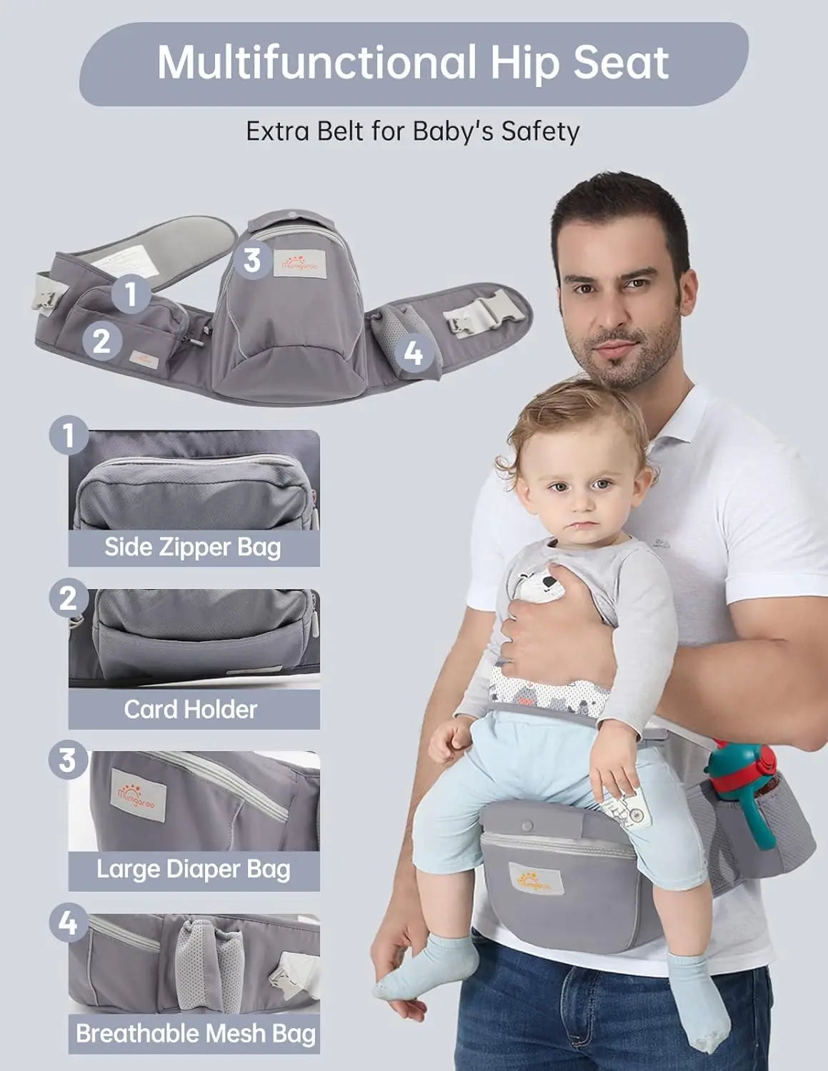 Baby Carrier Newborn to Toddler, All Seasons