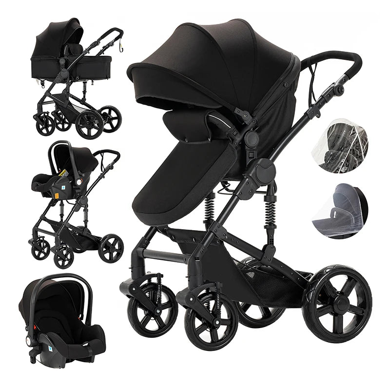Lightweight Baby Stroller 2 in 1 Stroller And Car Seat