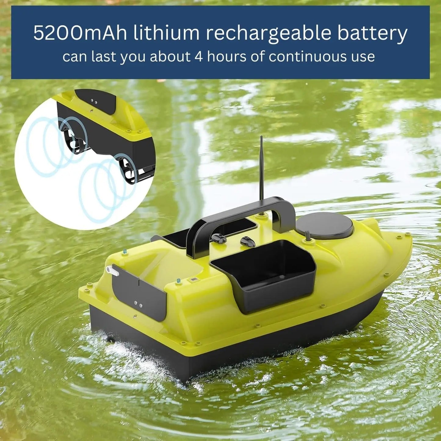 Remote Control Fishing Bait Boat