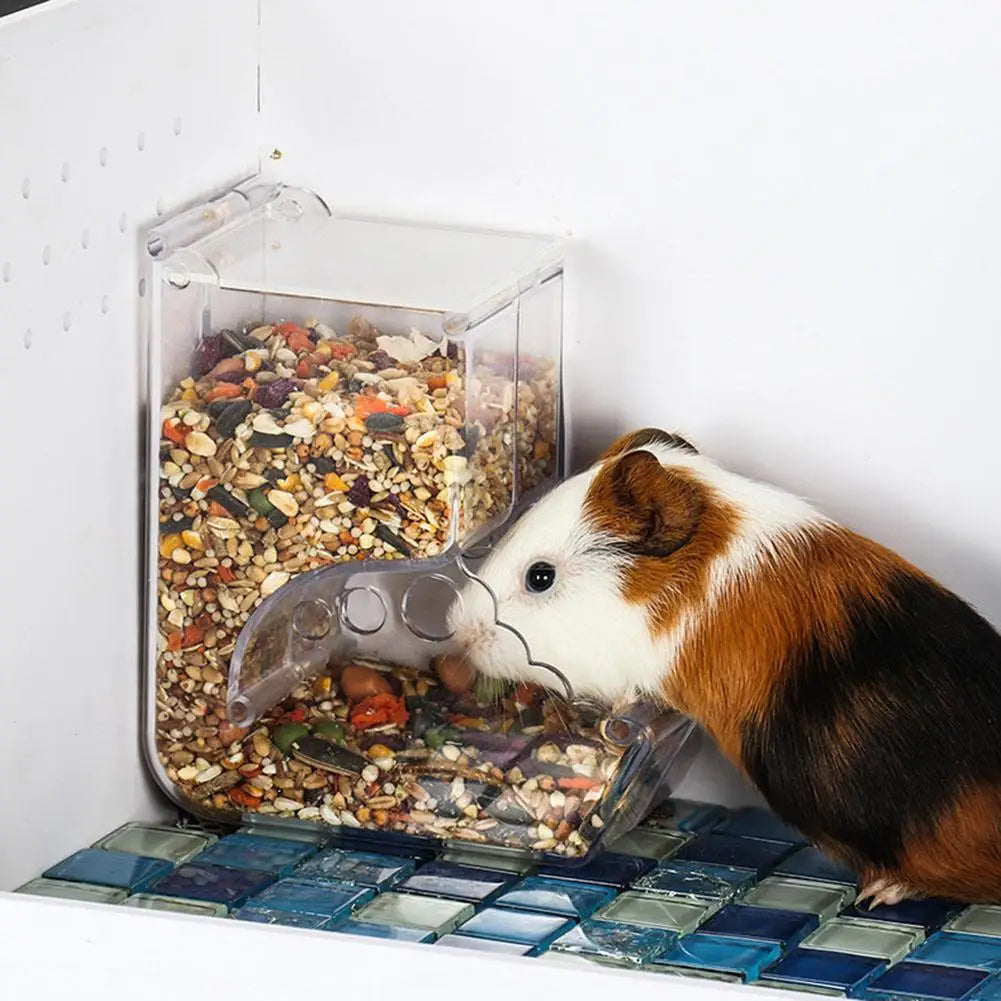 Hamster Rabbit Guinea Pig Food Dispenser