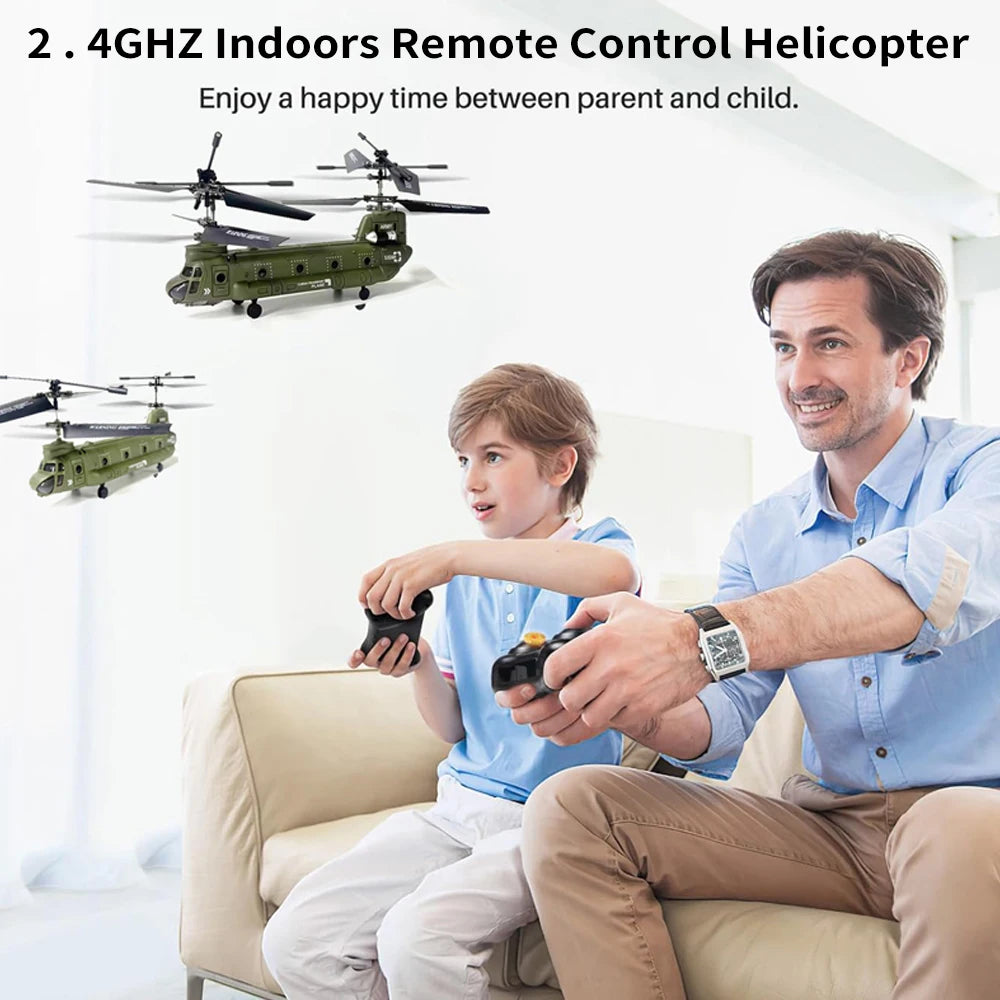 Remote Control Military Transport Helicopter