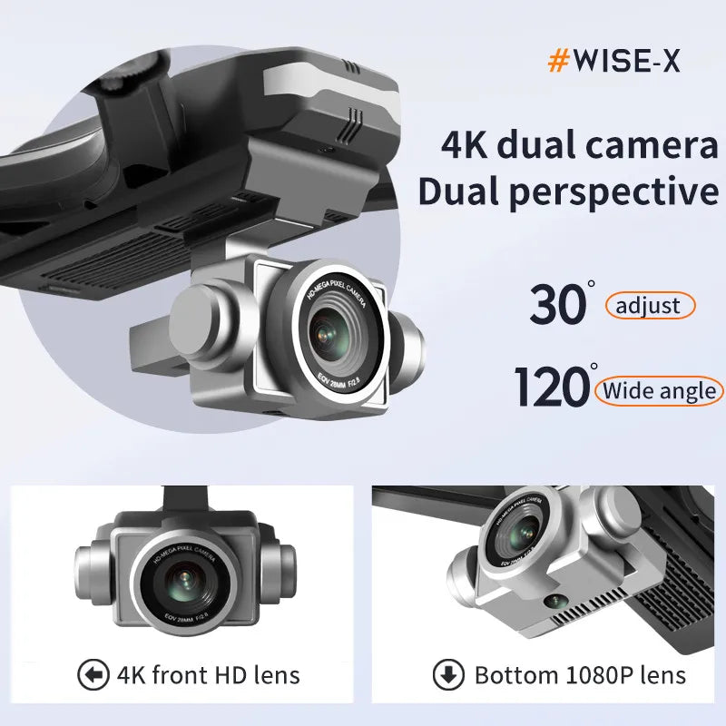 4DRC V14 Drone Dual Camera WIFI, RC Helicopter