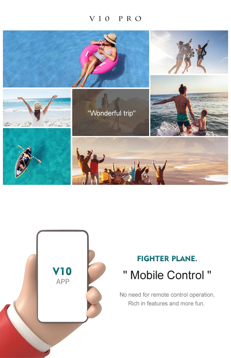 4DRC V10 Mini Drone 4k Professional HD Camera