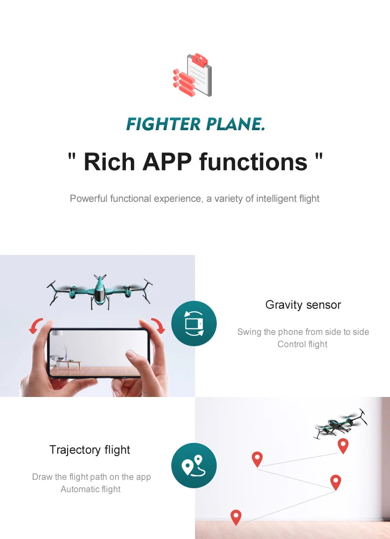 4DRC V10 Mini Drone 4k Professional HD Camera