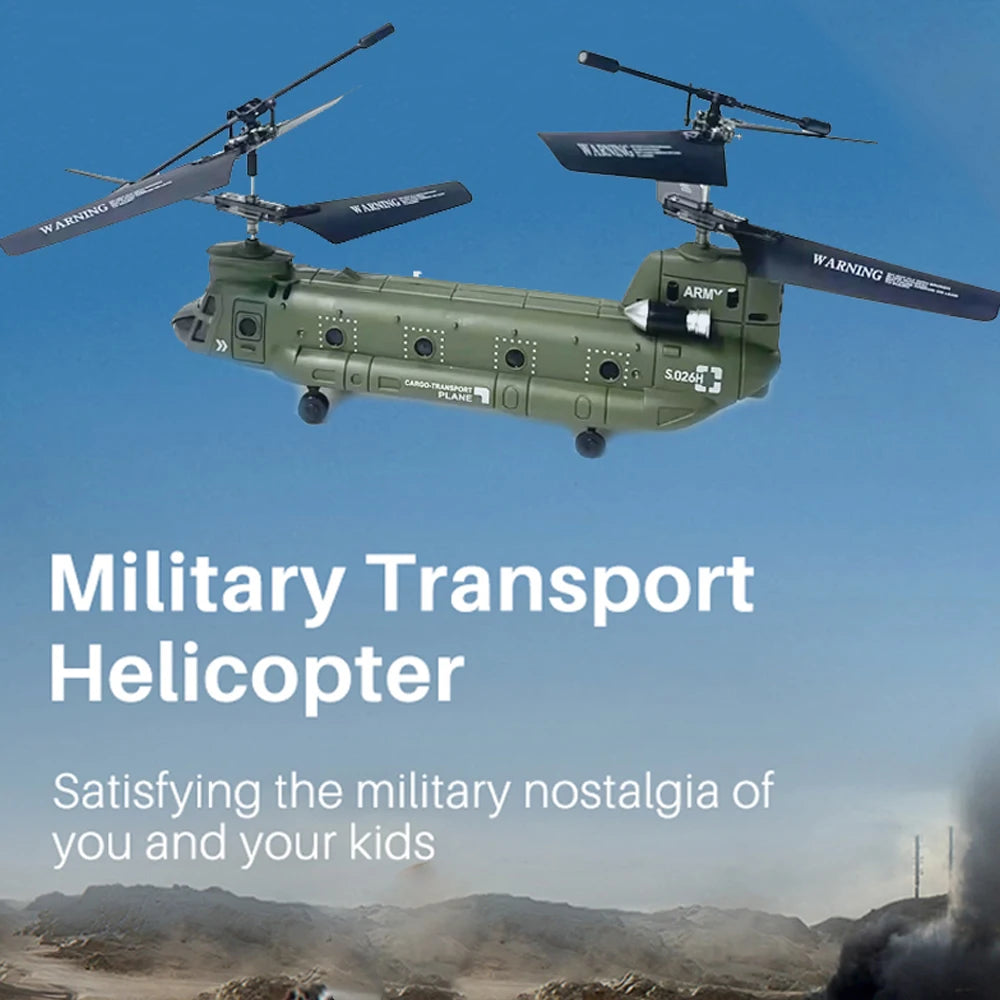 Remote Control Military Transport Helicopter