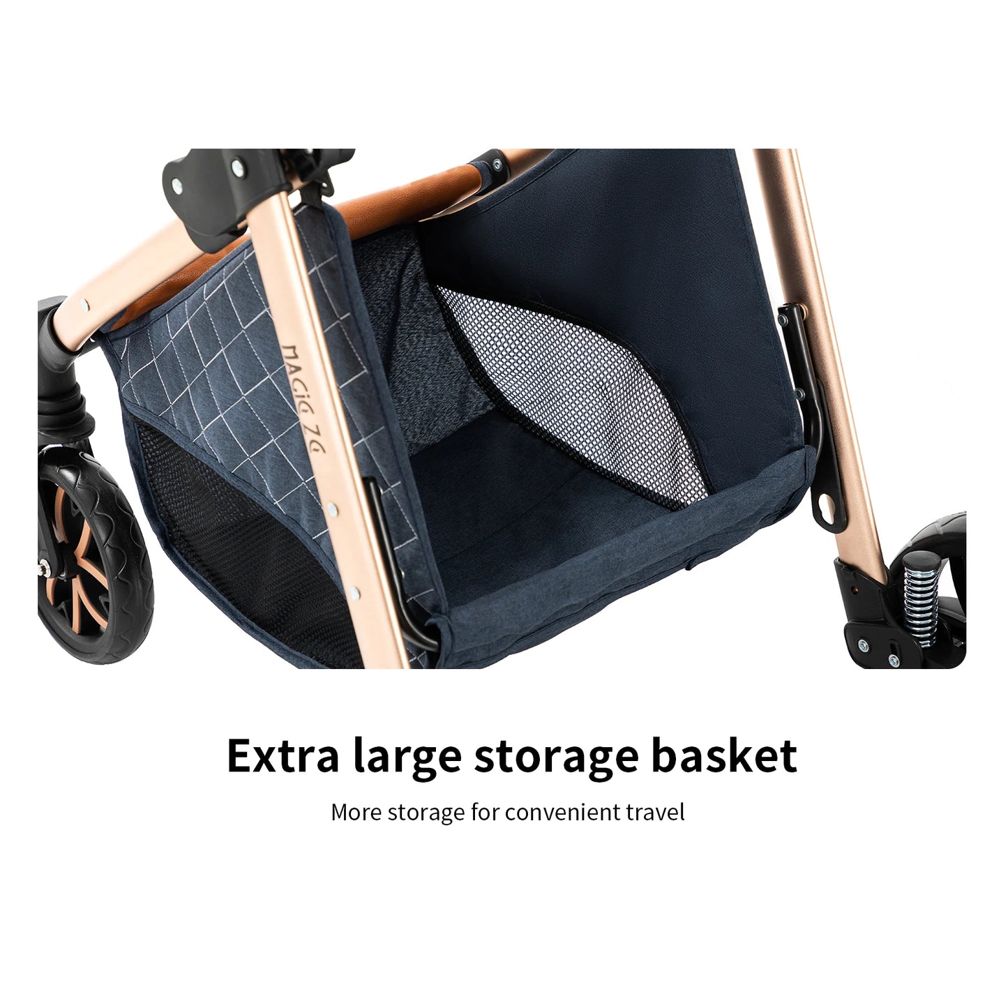 Luxury 3 in 1Baby Stroller