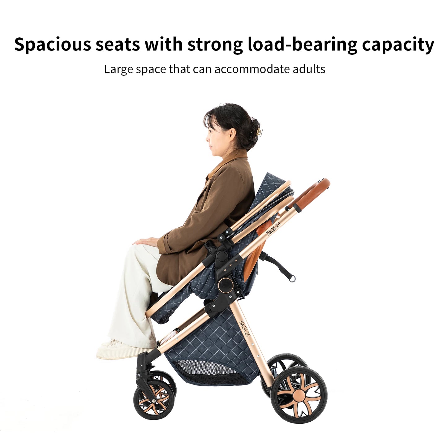 Luxury 3 in 1Baby Stroller