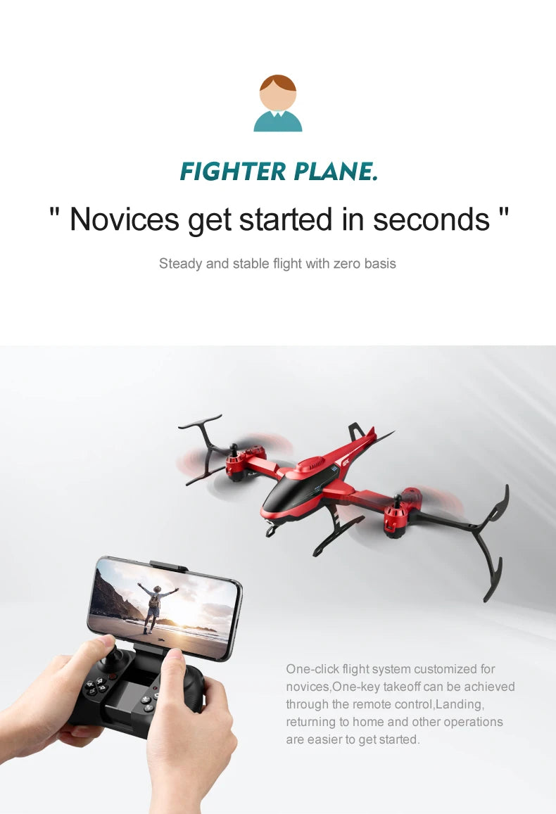 4DRC V10 Mini Drone 4k Professional HD Camera