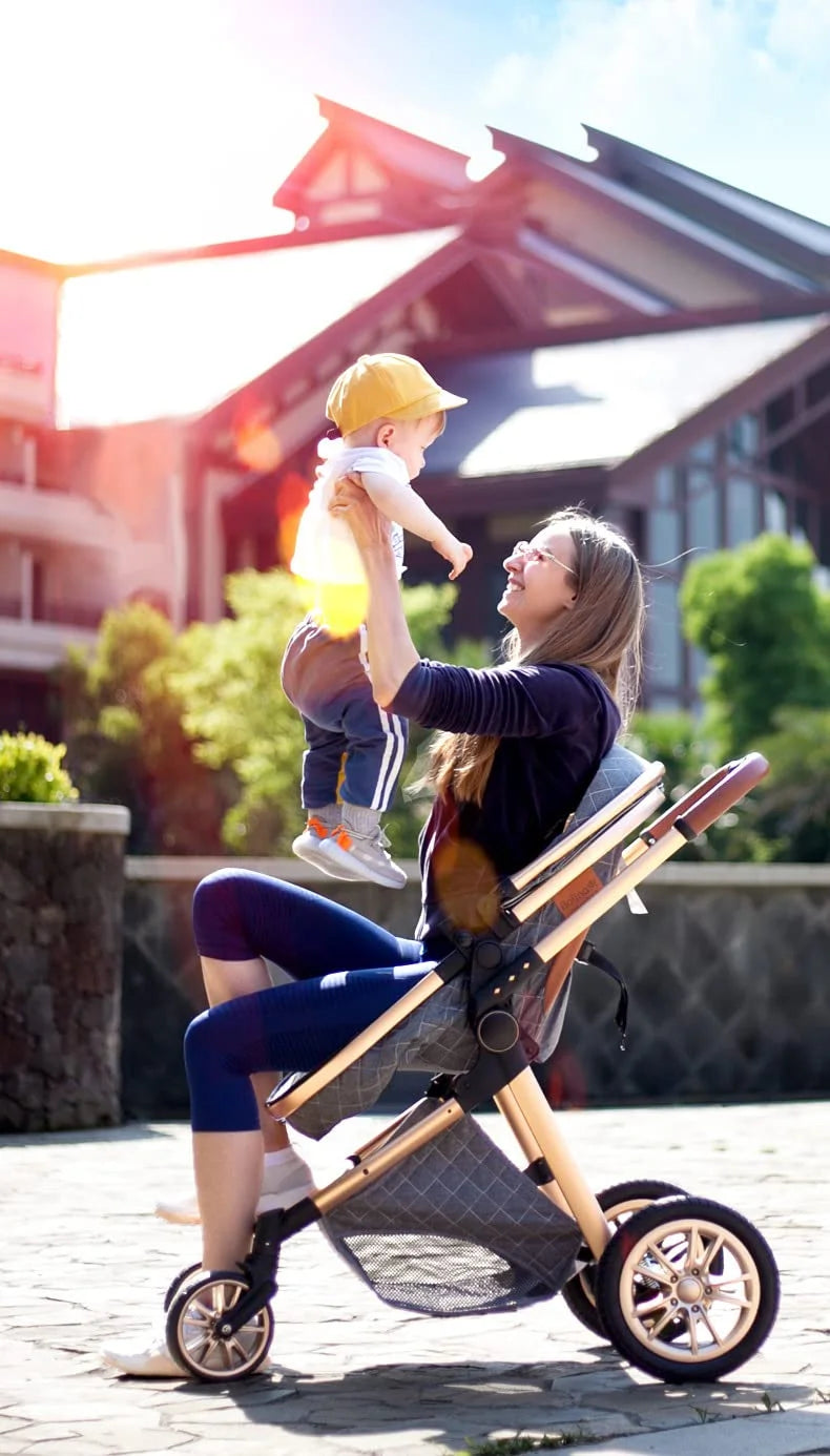 Luxury 3 in 1Baby Stroller