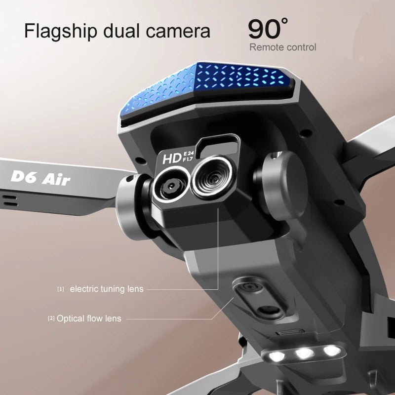 New D6 Drone HD Professional Dual Camera