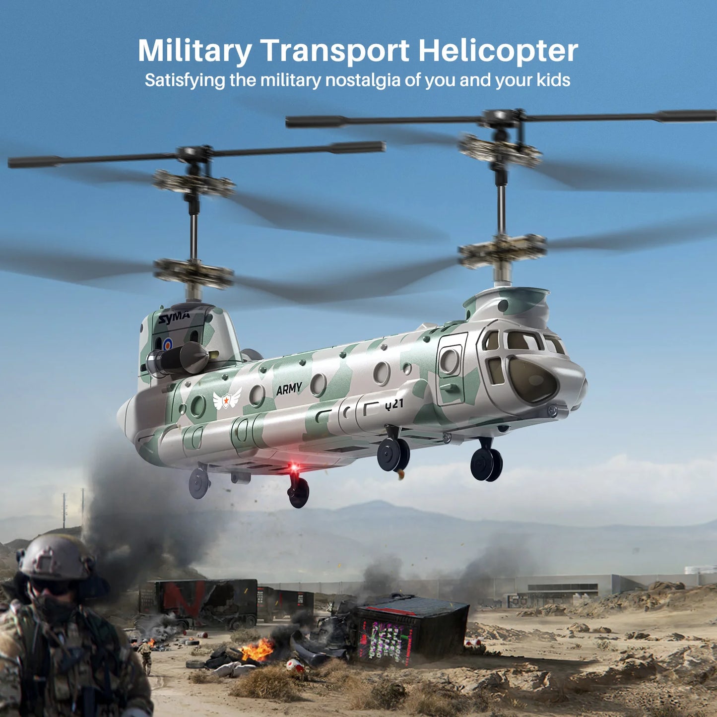 Remote Control Helicopter One Key Take Off/Landing