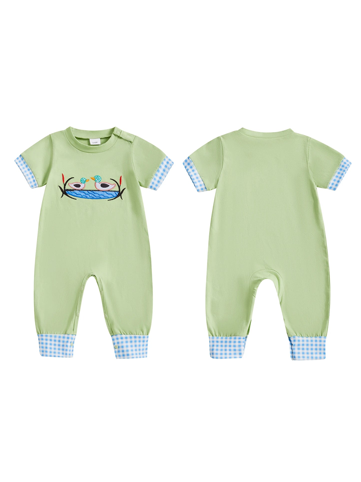 Infant Unisex Bodysuit Short Sleeve Pajamas