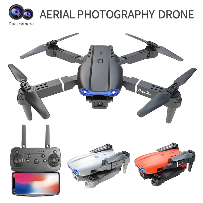 Pro RC Drone Wide Angle Dual HD Camera WIFI