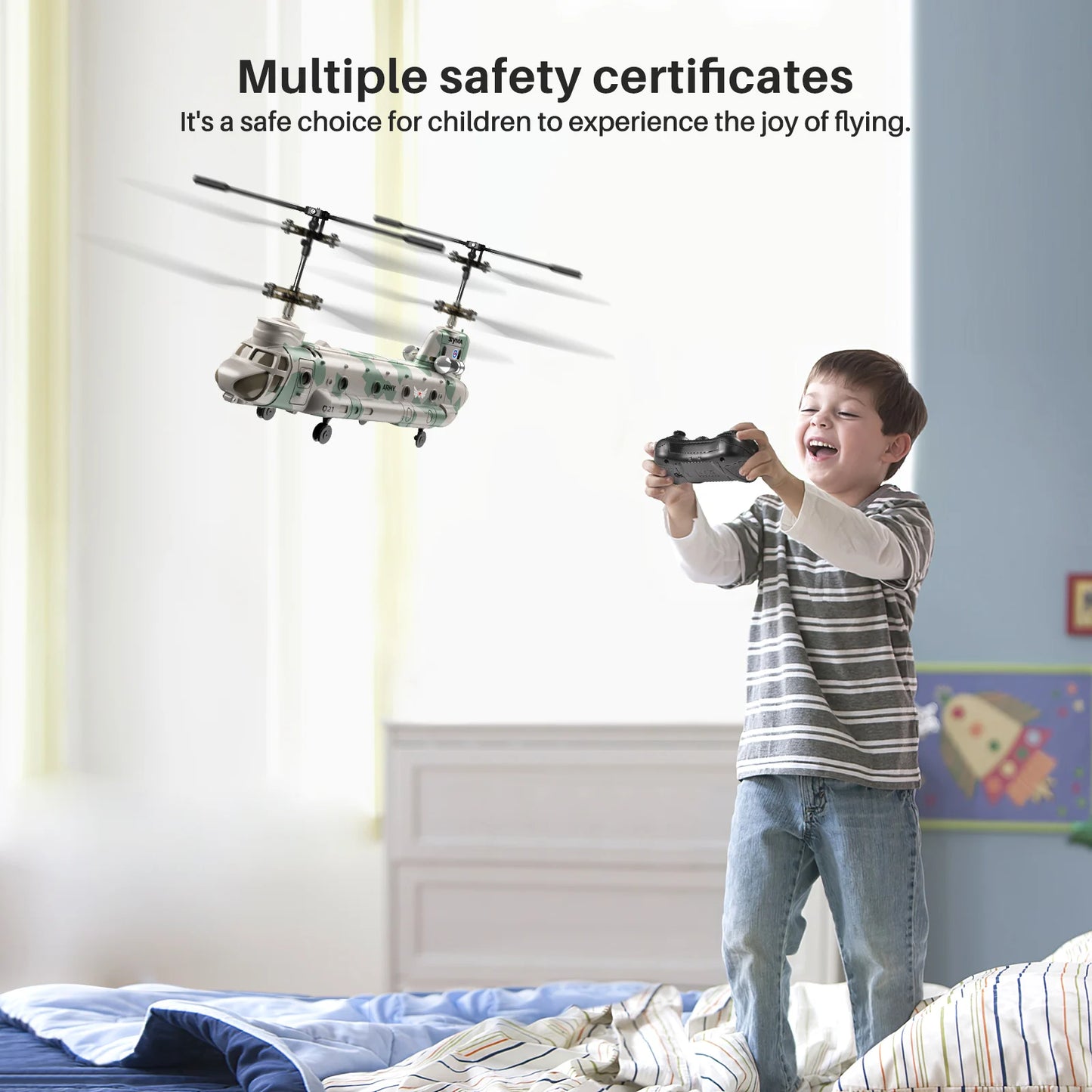 Remote Control Helicopter One Key Take Off/Landing