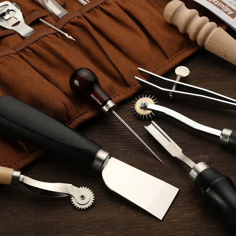 Professional Leather Craft Tool Kit