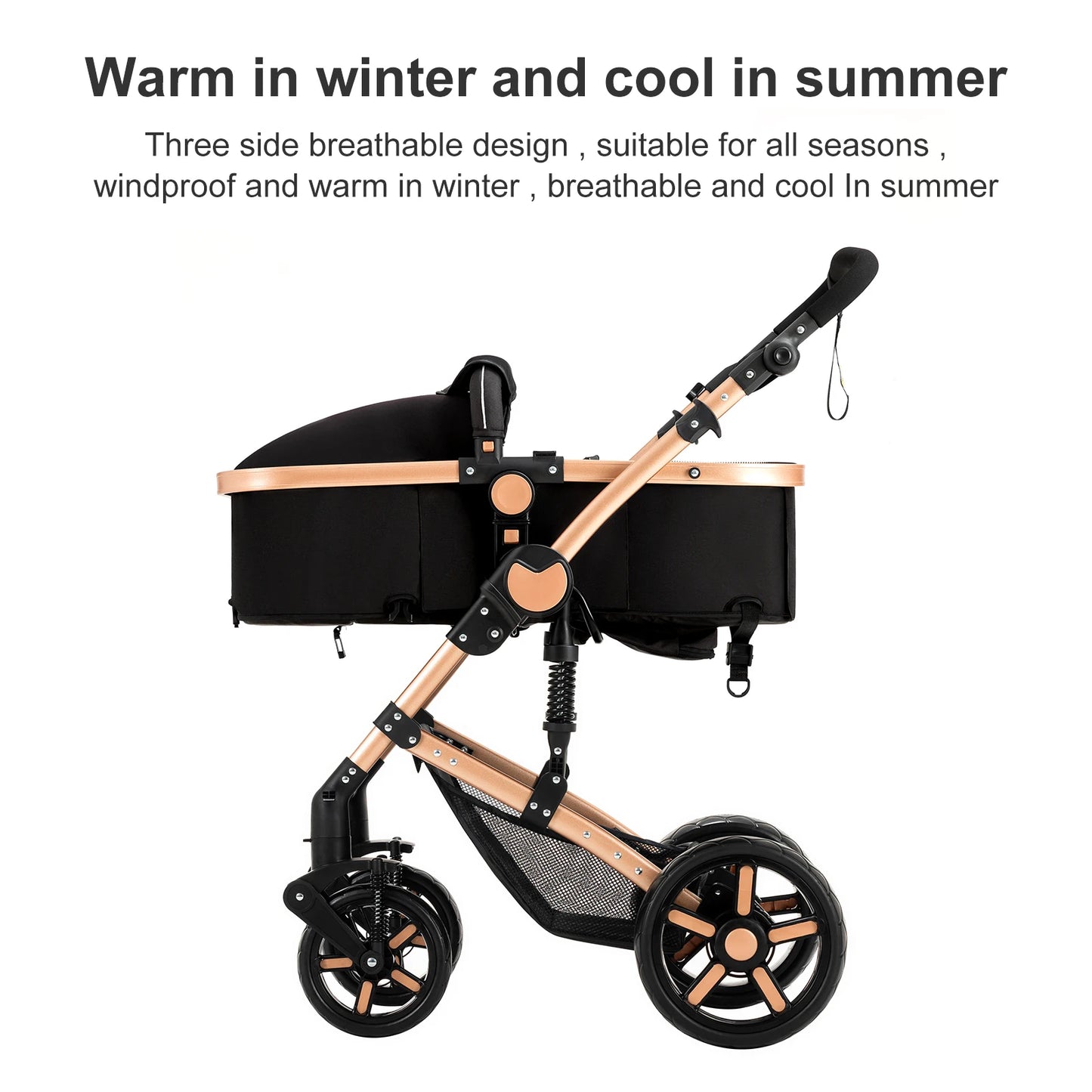 Lightweight Baby Stroller 2 in 1 Stroller And Car Seat