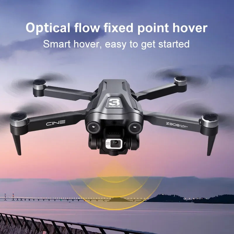 RC GPS Drone HD Dual Camera Obstacle Avoidance Foldable Quadcopter