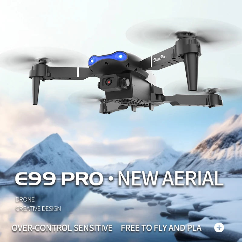 Pro RC Drone Wide Angle Dual HD Camera WIFI