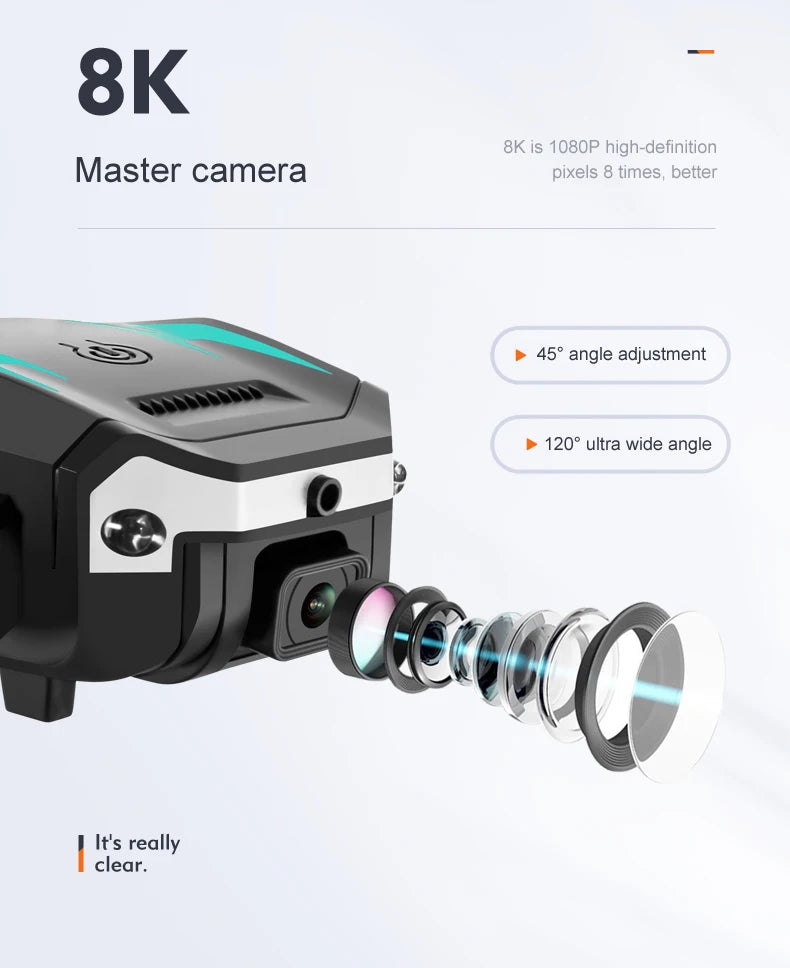 GPS Drone 5G 8K HD Aerial Photography Omnidirectional Obstacle Avoidance