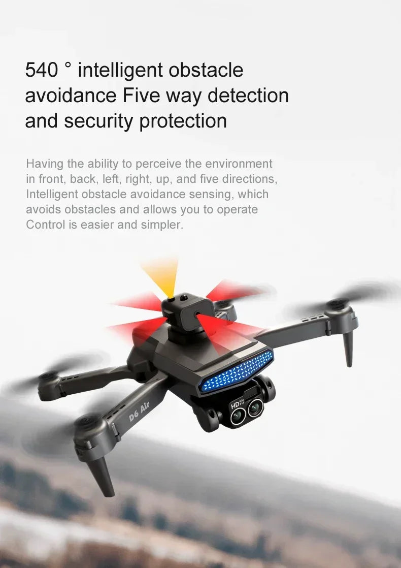 8K Drone HD Dual Camera Obstacle Avoidance WIFI