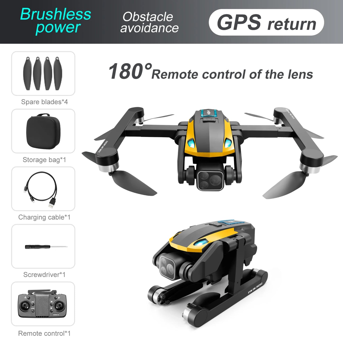 RC Drone Foldable Helicopter WIFI