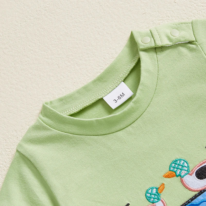 Infant Unisex Bodysuit Short Sleeve Pajamas
