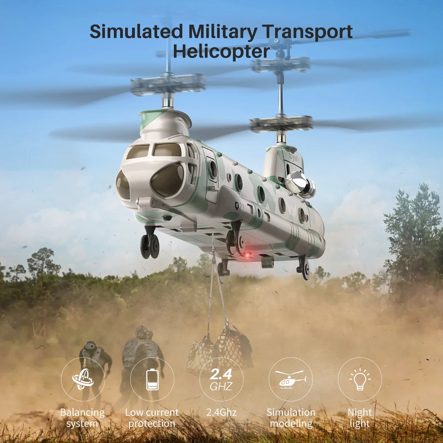 Remote Control Helicopter One Key Take Off/Landing