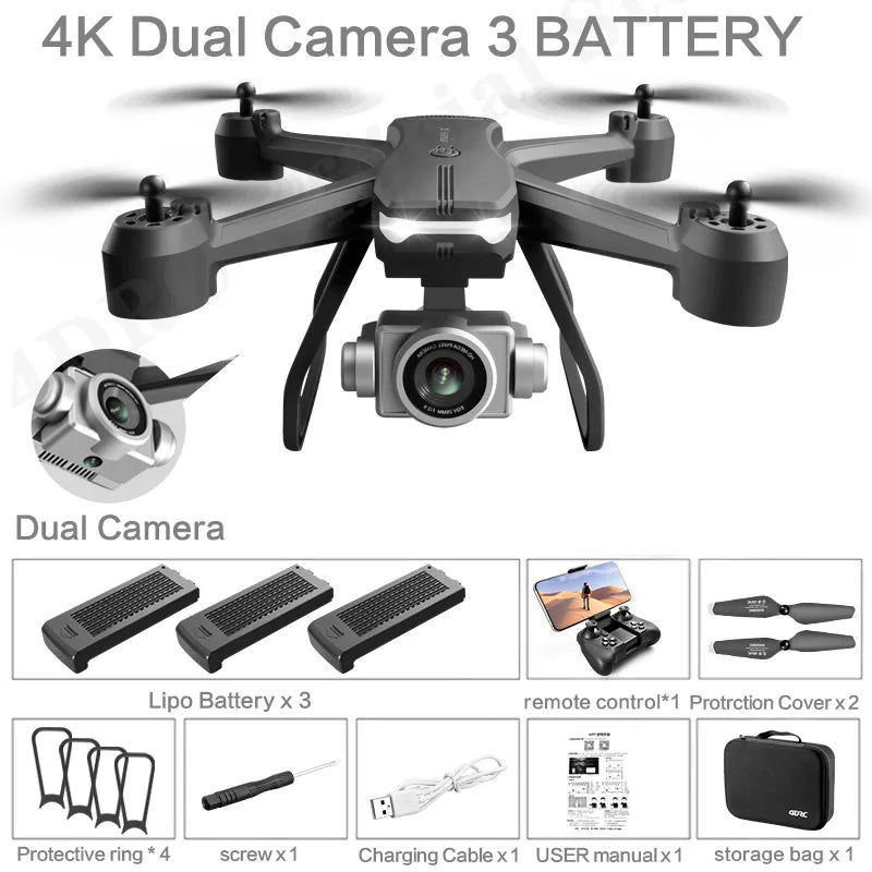4DRC V14 Drone Dual Camera WIFI, RC Helicopter