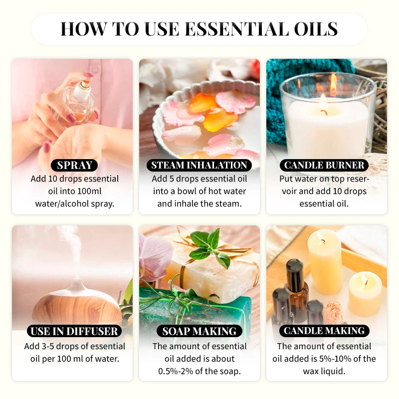 16 PCS 10ML Essential Oils Set