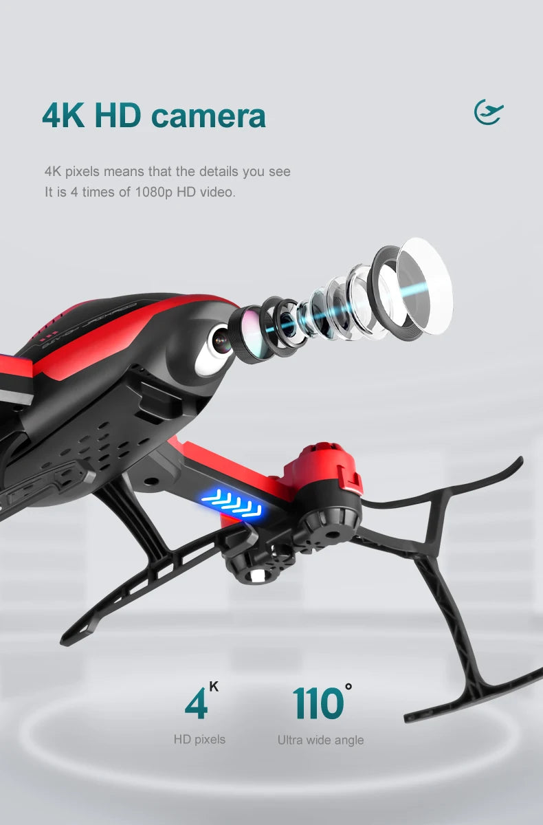 4DRC V10 Mini Drone 4k Professional HD Camera