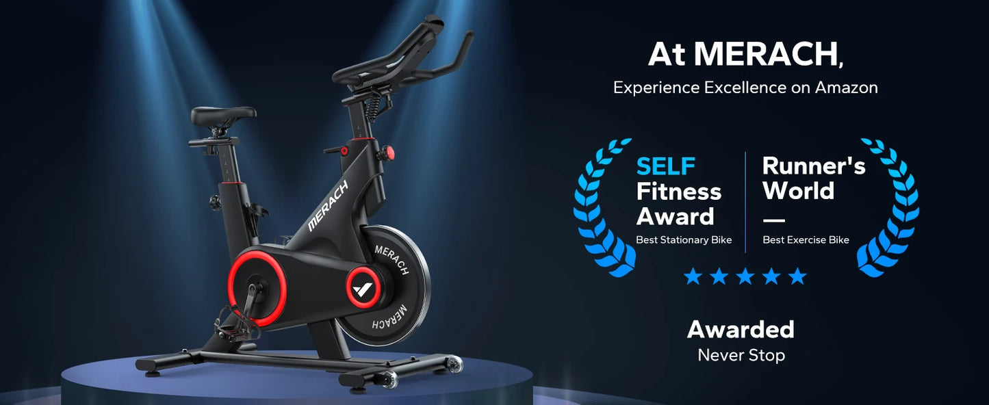 Auto Resistance Bluetooth Stationary Bike