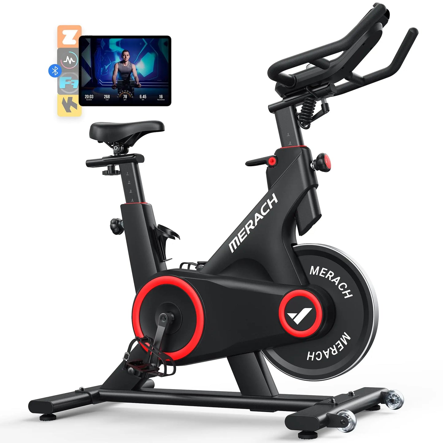 Auto Resistance Bluetooth Stationary Bike