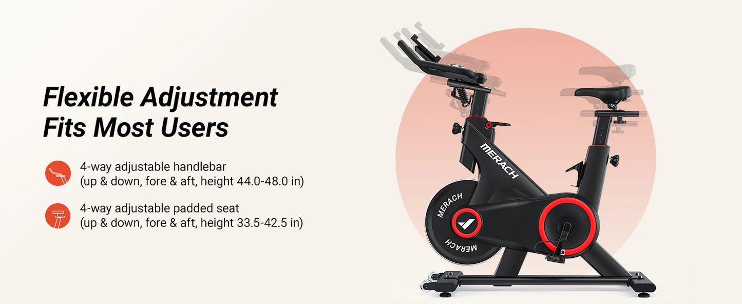 Auto Resistance Bluetooth Stationary Bike