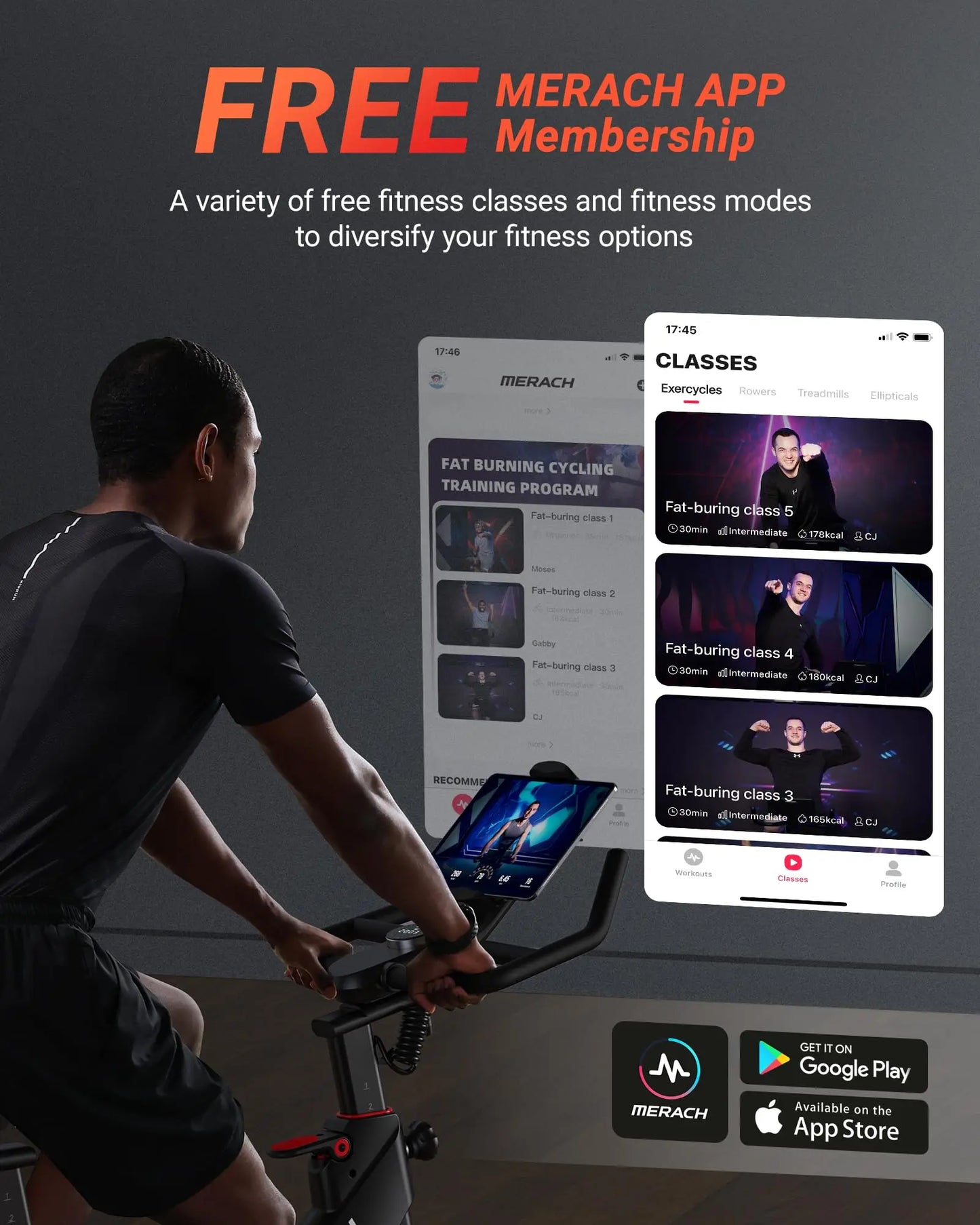 Auto Resistance Bluetooth Stationary Bike