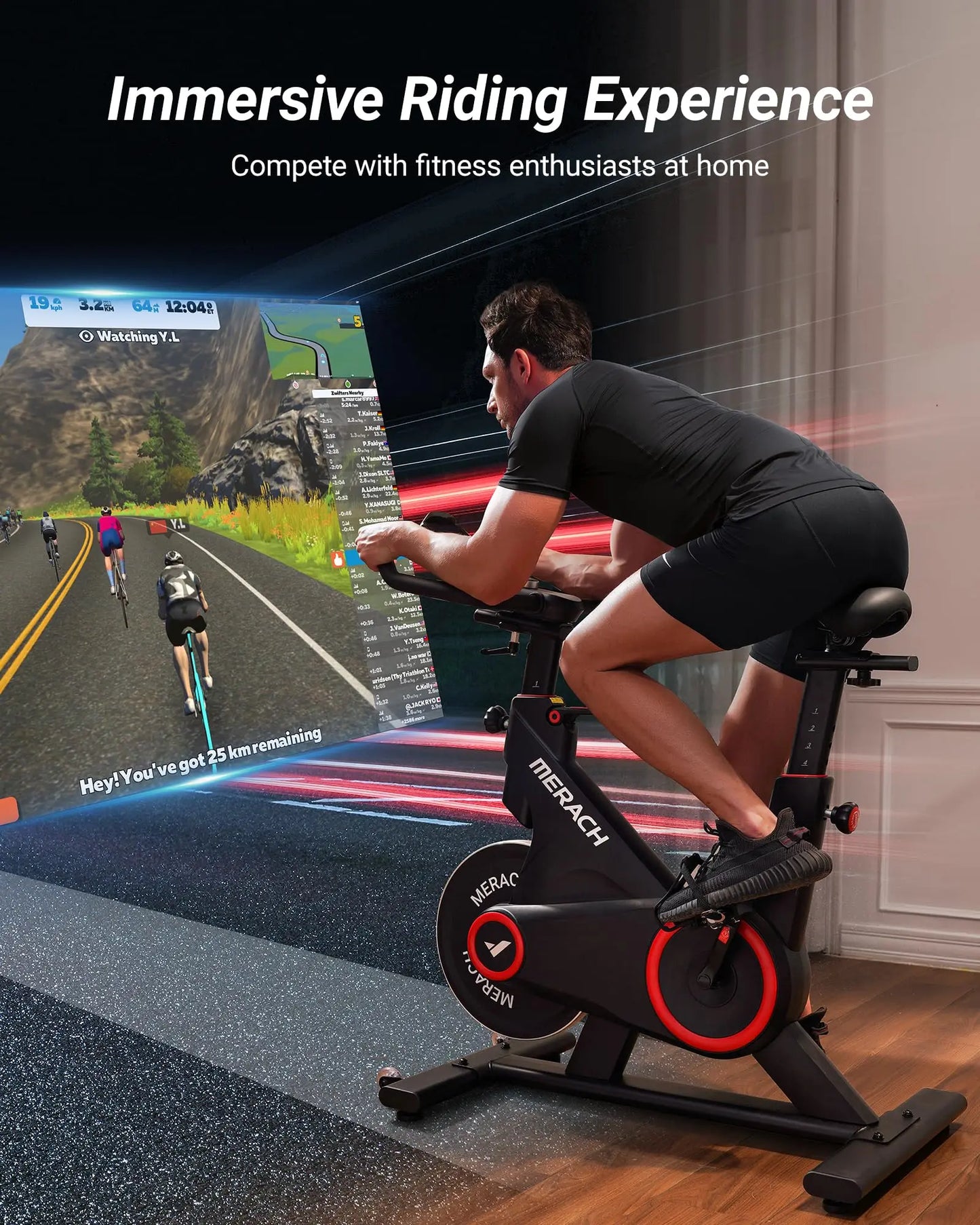 Auto Resistance Bluetooth Stationary Bike