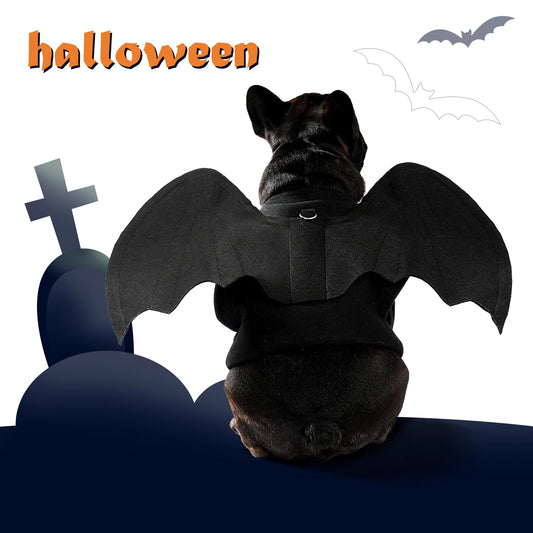Dog Costume Bat Wings for Halloween