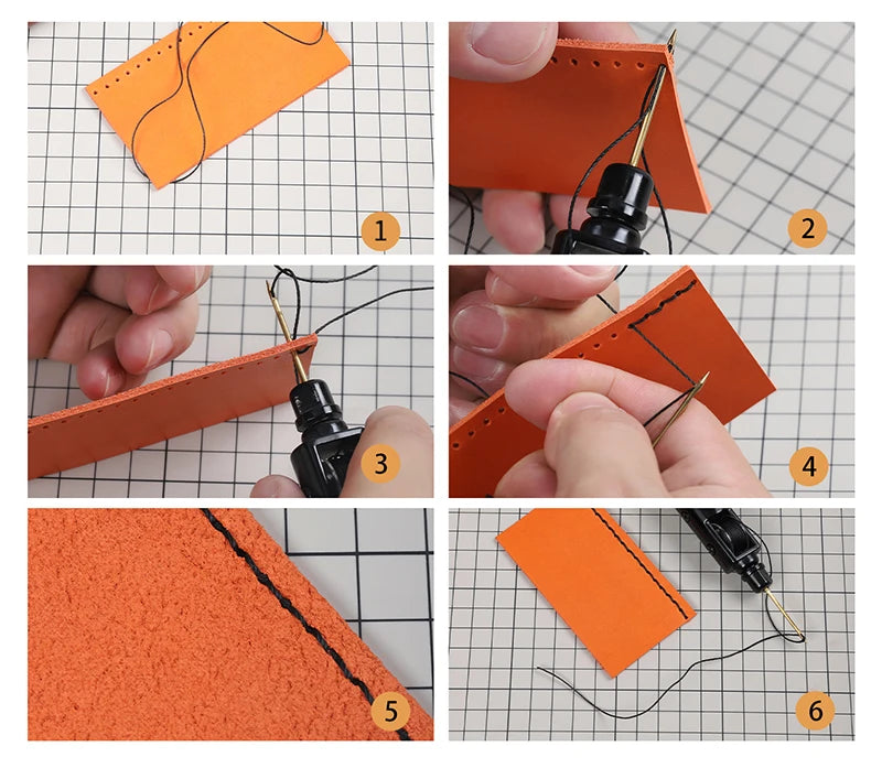 Leather Stitching Awl Thread Kit