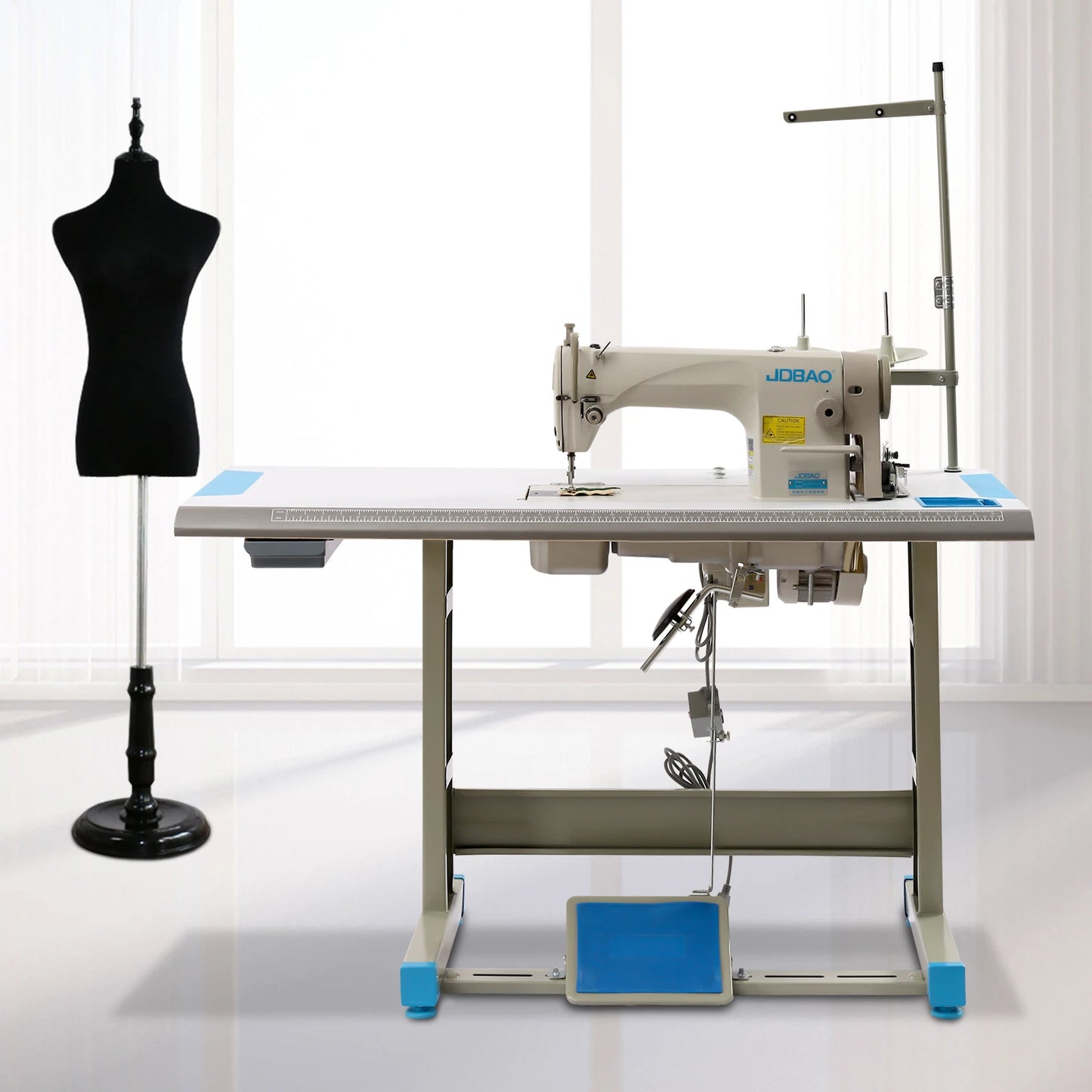 Sewing Machine Set with Motor + Table Stand