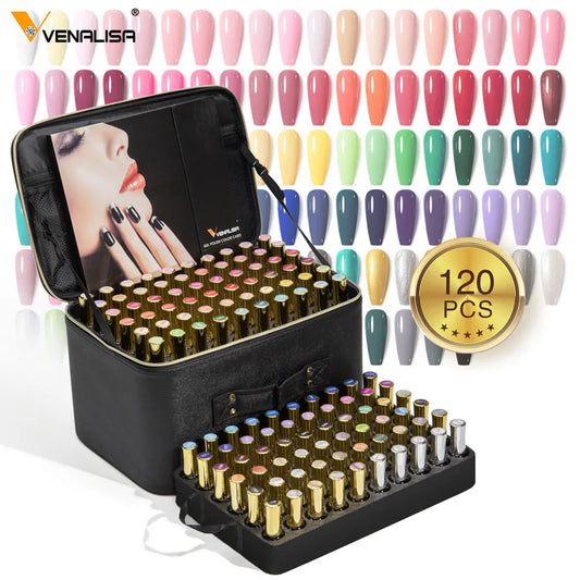 120pcs Gel Polish Set Gel Enamel Kit