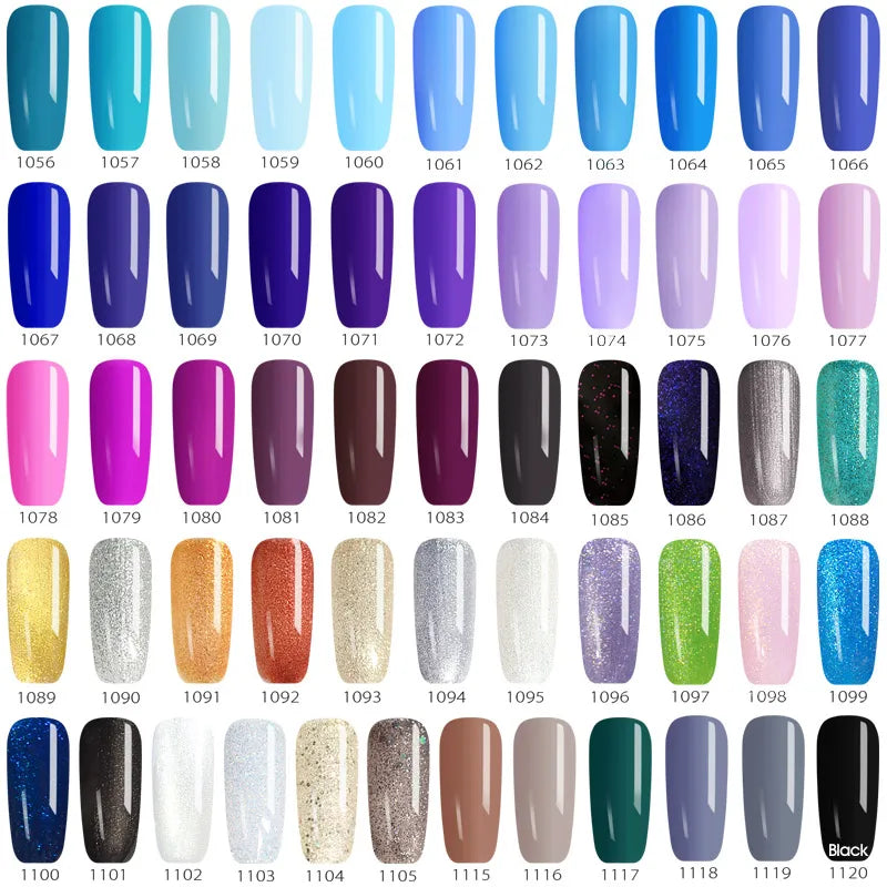 120pcs Gel Polish Set Gel Enamel Kit