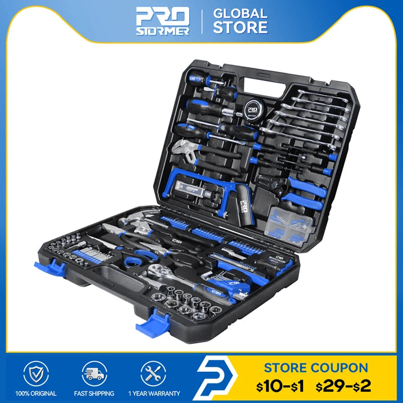 198Pcs Hand Tool Set