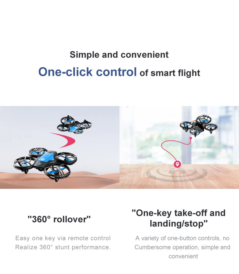 Mini Drone 4k  Wide Angle Camera WiFi