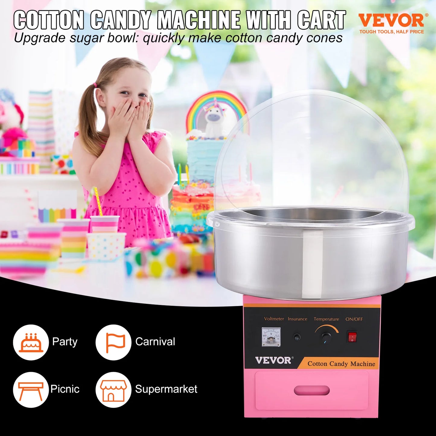 Electric Cotton Candy Machine